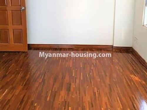 Myanmar real estate - for sale property - No.3233 - Shwe Moe Kaung condominium room for sale in Yankin! - master bedroom 