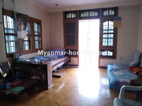 Myanmar real estate - for sale property - No.3234 - Landed house in large compound for sale in Tarmway! - bedroom 2