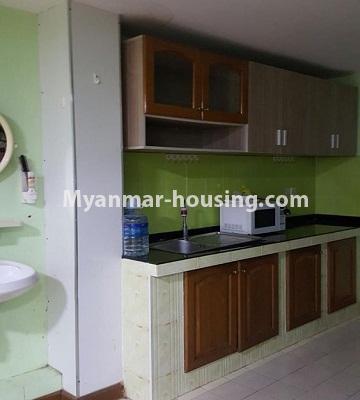 ミャンマー不動産 - 売り物件 - No.3242 - Taw Win Thiri Condo room for sale in 9 Mile, Mayangone! - kitchen