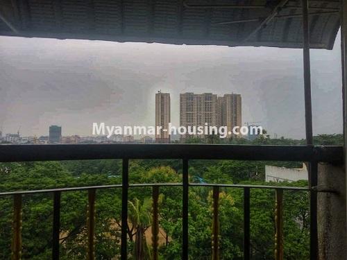 缅甸房地产 - 出售物件 - No.3260 - Apartment for sale in Yankin! - balcony