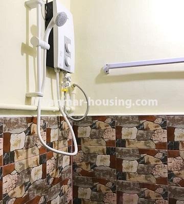 Myanmar real estate - for sale property - No.3266 - Ground apartment for sale in Tarmway! - bathroom