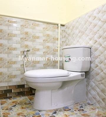 Myanmar real estate - for sale property - No.3266 - Ground apartment for sale in Tarmway! - toilet 