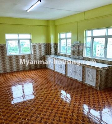 Myanmar real estate - for sale property - No.3268 - Mini Condominium room for sale in South Okkalapa! - kitchen 