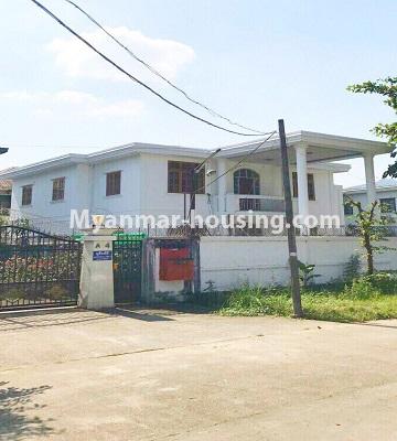 缅甸房地产 - 出售物件 - No.3269 - Newly decorated landed house for sale in North Dagon! - ့့house view