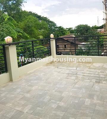 缅甸房地产 - 出售物件 - No.3270 - New landed house for sale in North Dagon! - balcony