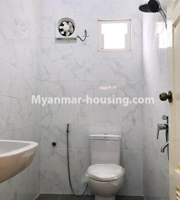 Myanmar real estate - for sale property - No.3270 - New landed house for sale in North Dagon! - another bathroom