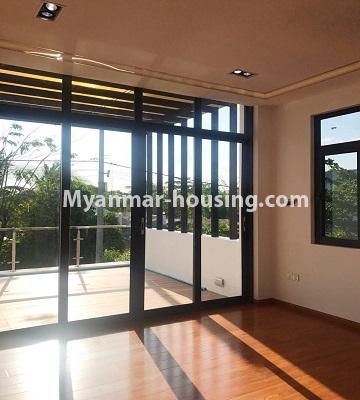 Myanmar real estate - for sale property - No.3271 - Well-decorated landed house for sale in North Dagon! - third floor living room