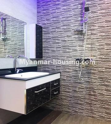 Myanmar real estate - for sale property - No.3271 - Well-decorated landed house for sale in North Dagon! - bathroom 2