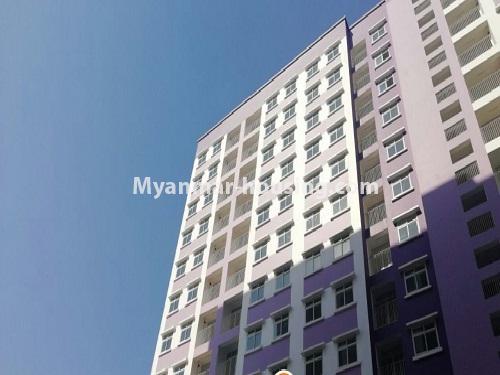 Myanmar real estate - for sale property - No.3272 - Decorated small room for sale in Downtown! - building view