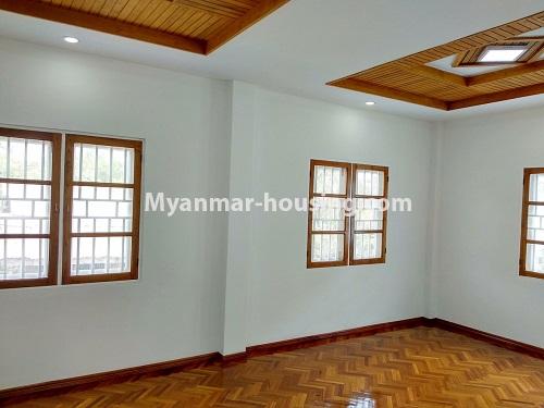 Myanmar real estate - for sale property - No.3274 - Landed house for sale in North Dagon! - downstairs living room