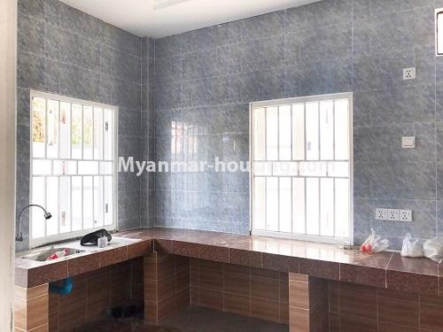Myanmar real estate - for sale property - No.3274 - Landed house for sale in North Dagon! - Kitchen