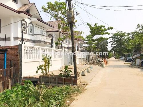Myanmar real estate - for sale property - No.3274 - Landed house for sale in North Dagon! - street view