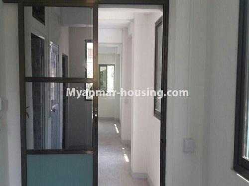 Myanmar real estate - for sale property - No.3281 - New apartment for sale in Mingalar Taung Nyunt! - corridor