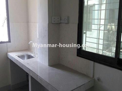 ミャンマー不動産 - 売り物件 - No.3281 - New apartment for sale in Mingalar Taung Nyunt! - kitchen