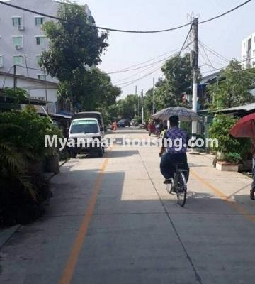 Myanmar real estate - for sale property - No.3282 - New apartment for sale in North Okkalapa! - road view