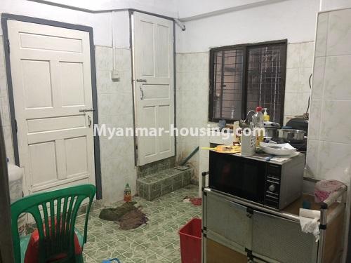 缅甸房地产 - 出售物件 - No.3299 - Three bedroom apartment room for sale in Gwa Zay, Sanchaing! - kitchen