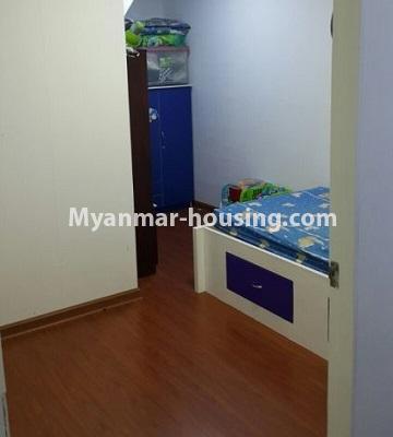 Myanmar real estate - for sale property - No.3304 - New decorated apartment room for sale in South Okkalapa! - master bedroom
