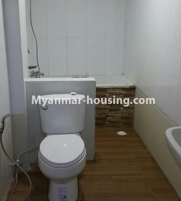 Myanmar real estate - for sale property - No.3304 - New decorated apartment room for sale in South Okkalapa! - bathroom