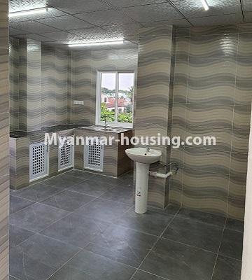 Myanmar real estate - for sale property - No.3308 - Newly built half and five storey house for sale in South Okkalapa! - kitchen