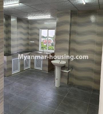 ミャンマー不動産 - 売り物件 - No.3308 - Newly built half and five storey house for sale in South Okkalapa! - kitchen