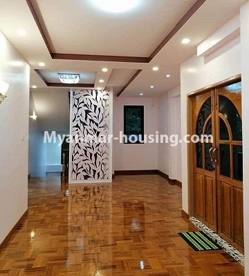 Myanmar real estate - for sale property - No.3309 - Lovely two storey house for residencial purpose for sale in South Okkalapa - downstairs view