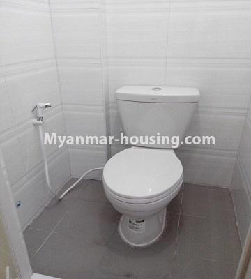 Myanmar real estate - for sale property - No.3312 - Mezzanine of first Floor for sale in Hlaing! - toilet