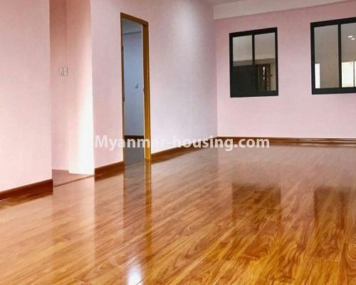 缅甸房地产 - 出售物件 - No.3322 - Maha Thu Khita Mini Condominium room for sale, in Insein! - another view of living room