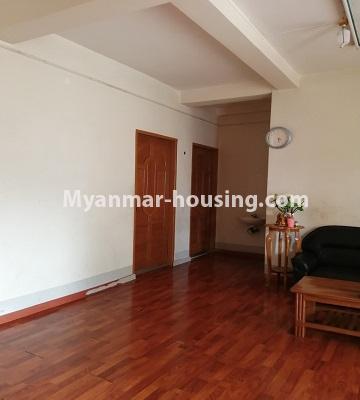 Myanmar real estate - for sale property - No.3329 - Ground floor for sale in Innwa Housing, South Dagon - living room and corridor