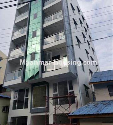 Myanmar real estate - for sale property - No.3330 - Apartment for sale in Sanchaung! - building view