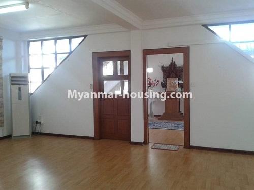 Myanmar real estate - for sale property - No.3335 - Three storey landed house for sale in Golden Valley, Bahan! - second floor view