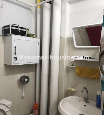 Myanmar real estate - for sale property - No.3338 - Two bedroom condominium room for sale in Botahtaung Time Square! - bathroom