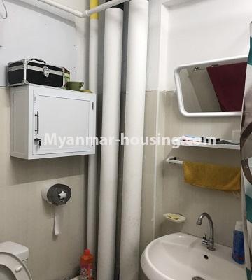 ミャンマー不動産 - 売り物件 - No.3338 - Two bedroom condominium room for sale in Botahtaung Time Square! - bathroom