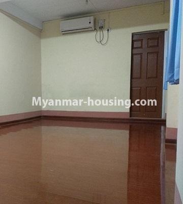 Myanmar real estate - for sale property - No.3340 - Decorated apartment room for sale in Sanchaung! - living room