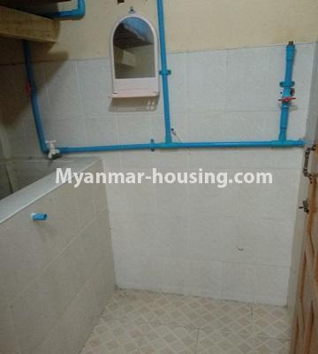 Myanmar real estate - for sale property - No.3340 - Decorated apartment room for sale in Sanchaung! - bathroom