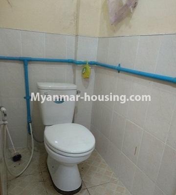 Myanmar real estate - for sale property - No.3340 - Decorated apartment room for sale in Sanchaung! - toilet