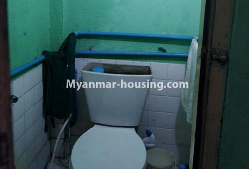缅甸房地产 - 出售物件 - No.3344 - Third floor apartment for sale in Sanchaung! - toilet