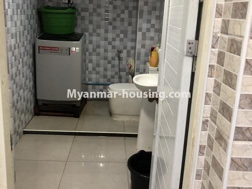 Myanmar real estate - for sale property - No.3353 - First Floor Condominium Room for Sale in Mingalar Taung Nyunt! - bathroom 