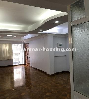Myanmar real estate - for sale property - No.3358 - Decorated Apartment room for sale in Sanchaung! - anothr view of living room
