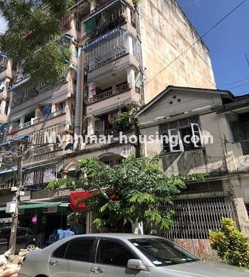 Myanmar real estate - for sale property - No.3358 - Decorated Apartment room for sale in Sanchaung! - building view
