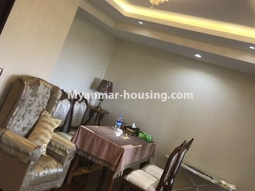 Myanmar real estate - for sale property - No.3359 - Two bedrooms Star City B Zone room for sale in Thanlyin! - dining area