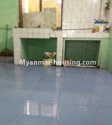 Myanmar real estate - for sale property - No.3361 - Apartment for sale near Kyauk Myaung Bus-top, Tarmway! - kitchen view