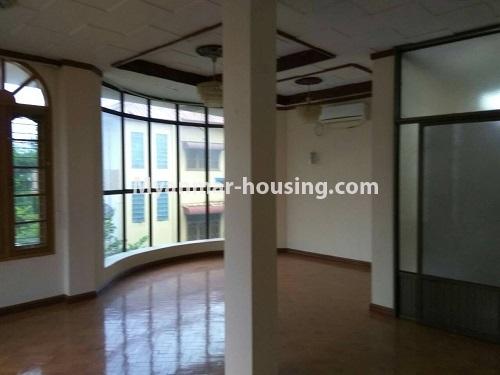 Myanmar real estate - for sale property - No.3362 - Six bedrooms landed house for sale in Ma Soe Yein Lane, Mayangone! - upstairs hall space view