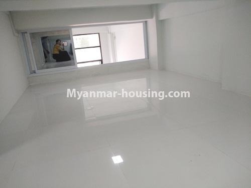 Myanmar real estate - for sale property - No.3369 - Decorated new condominium room for sale in the central of Yangon! - interior attic view