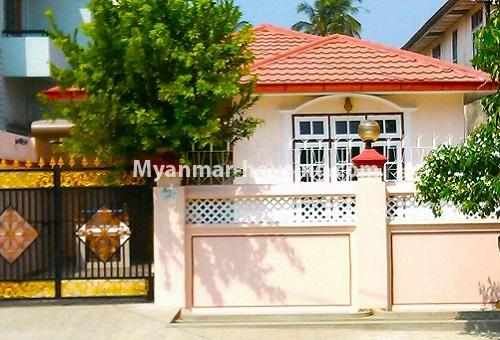 Myanmar real estate - for sale property - No.3375 - Landed house for sale near Kyauk  Kone Traffic Point, Yankin! - house view