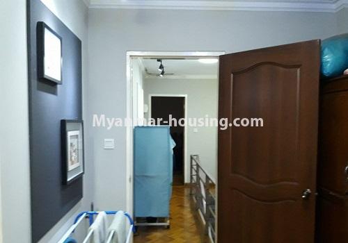 Myanmar real estate - for sale property - No.3377 - Decorated three storey landed house for sale in Chaw Twin Gone Parami Avenue, Yankin! - upstairs hall way