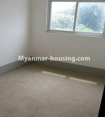 Myanmar real estate - for sale property - No.3387 - Two bedroom condominium room for sale in Botahtaung Time Square! - bedroom view