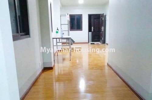 ミャンマー不動産 - 売り物件 - No.3392 - Lower level apartment for sale in South Okkalapa! - corridor view