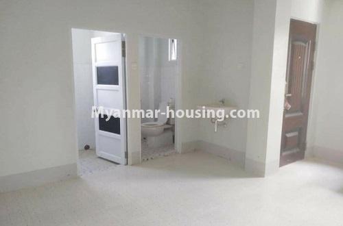 Myanmar real estate - for sale property - No.3392 - Lower level apartment for sale in South Okkalapa! - kitchen area view
