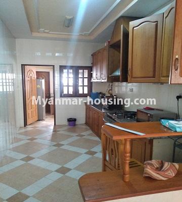 缅甸房地产 - 出售物件 - No.3394 - Two storey landed house with five bedrooms for sale in Thin Gann Gyun! - kitchen view