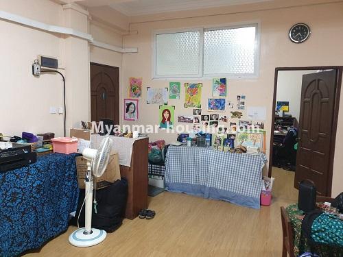 缅甸房地产 - 出售物件 - No.3395 - Three bedroom Cherry Condominium room for sale in South Okkalapa! - another single bedroom view